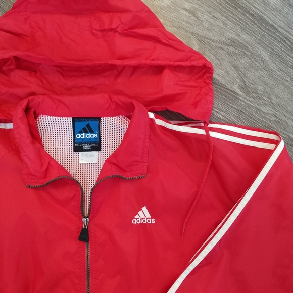 Adidas Lightweight Jacket Full Zip Vintage - Picture 3 of 4